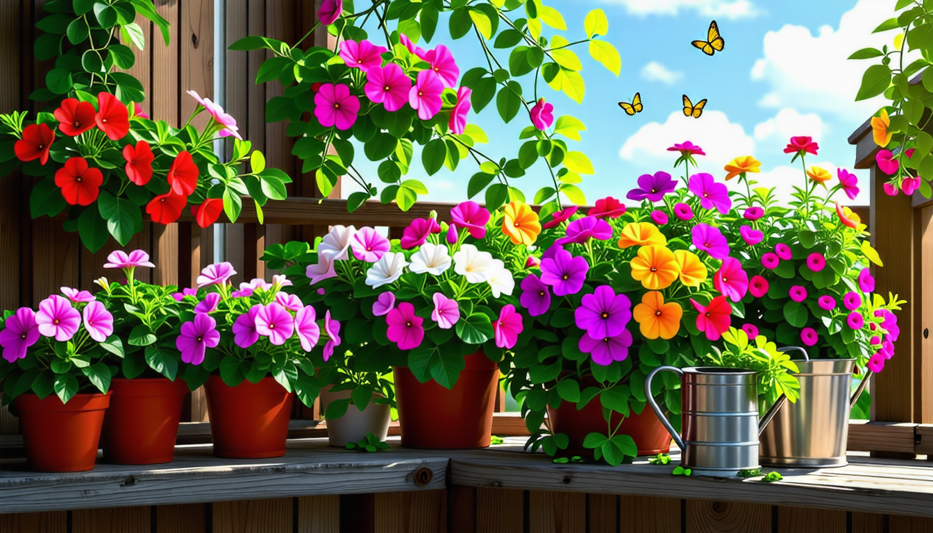 discover the best flowers that flourish in bright sunlight, perfect for enhancing your sunny balcony. create a vibrant and colorful outdoor space with these stunning blooms that thrive in warm conditions.