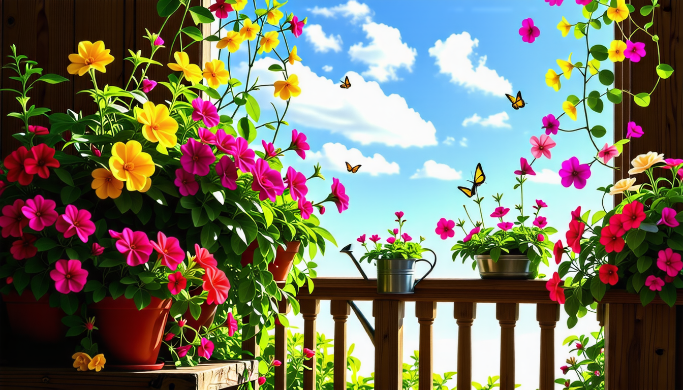 discover the best flowers that flourish on sunny balconies, adding vibrant colors and delightful scents to your outdoor space. explore a variety of blooms that can withstand sunlight while enhancing your garden's beauty.