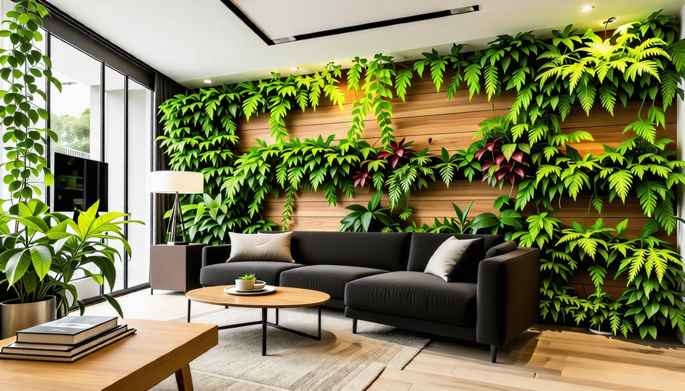 discover the step-by-step guide to creating a stunning living wall in your home. learn about the materials, plants, and techniques needed to turn any space into a vibrant indoor garden that purifies the air and enhances your decor.