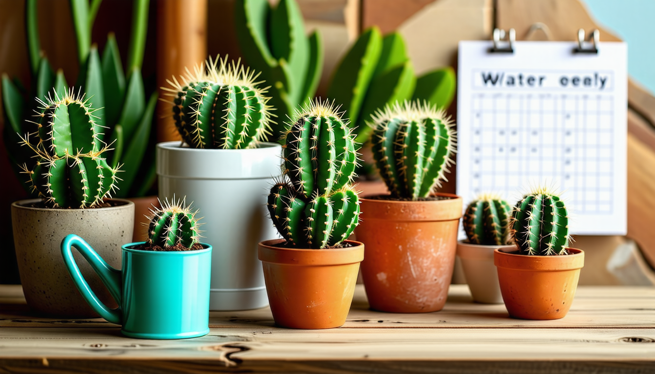 discover the perfect watering frequency for cacti to ensure they thrive in your home. this guide provides essential tips and insights for optimal cactus care.