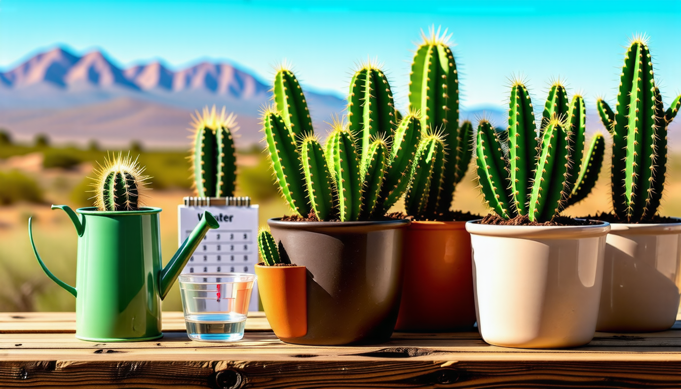 discover the perfect watering frequency for cacti to ensure their health and growth. explore essential tips and tricks to keep your cacti thriving in various environments.